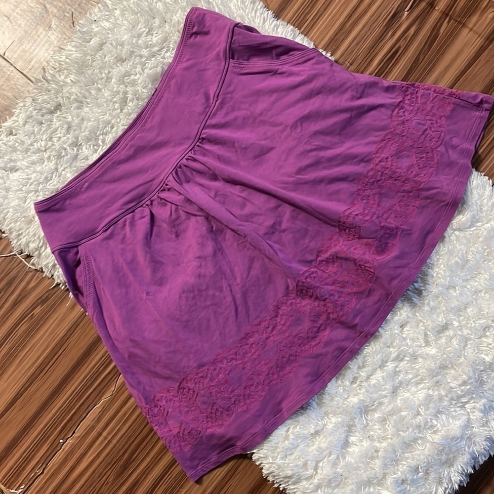 TITLE Nine Cotton Blend Skirt Size Large - Picture 3 of 10
